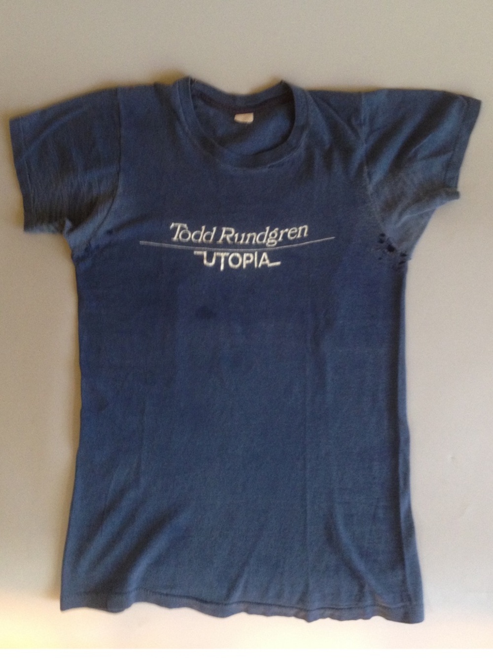 TODD RUNDGREN UTOPIA VINTAGE T